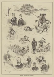Militärische Leichtathletik in Aldershot